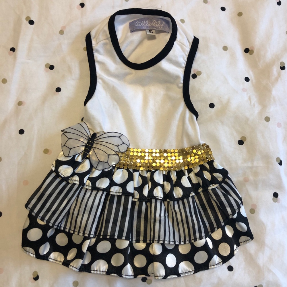 Little Lily Fancy Party Butterfly Dog Dress